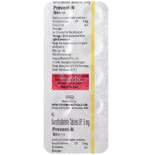 prevent n tablet 10's